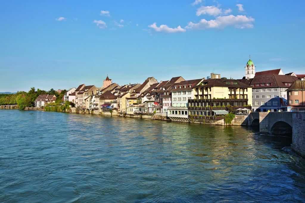 Hotel Schiff Am Rhein Rheinfelden Esterno foto